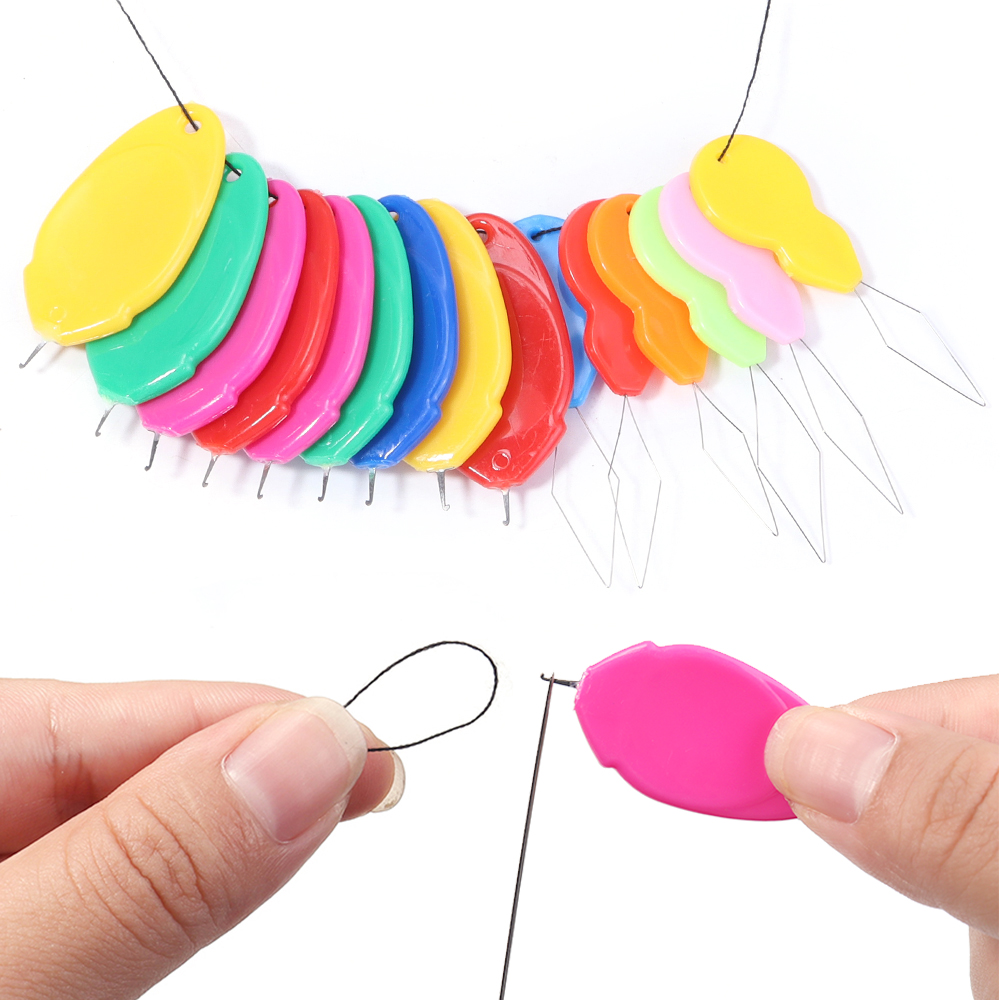 Embroidery Converter - 10 Pezzi/Set Facile Infilatore di Aghi,