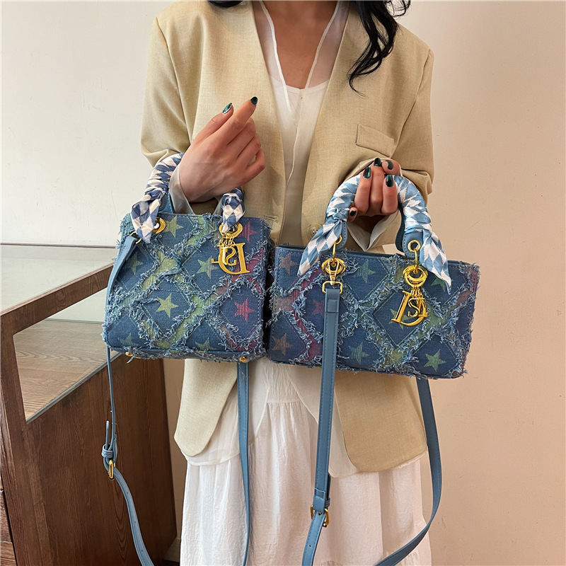 Embroidery Font - Y2K Nuova borsa da donna in