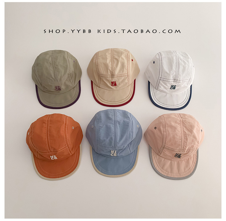 Embroidery Font - Cappello Estivo ad Asciugatura Rapida per