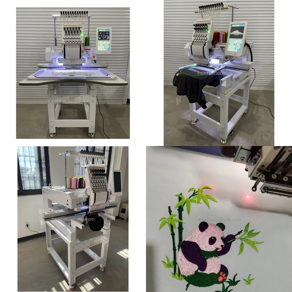 Embroidery Machine - Macchina da Ricamo Computerizzata a Testa