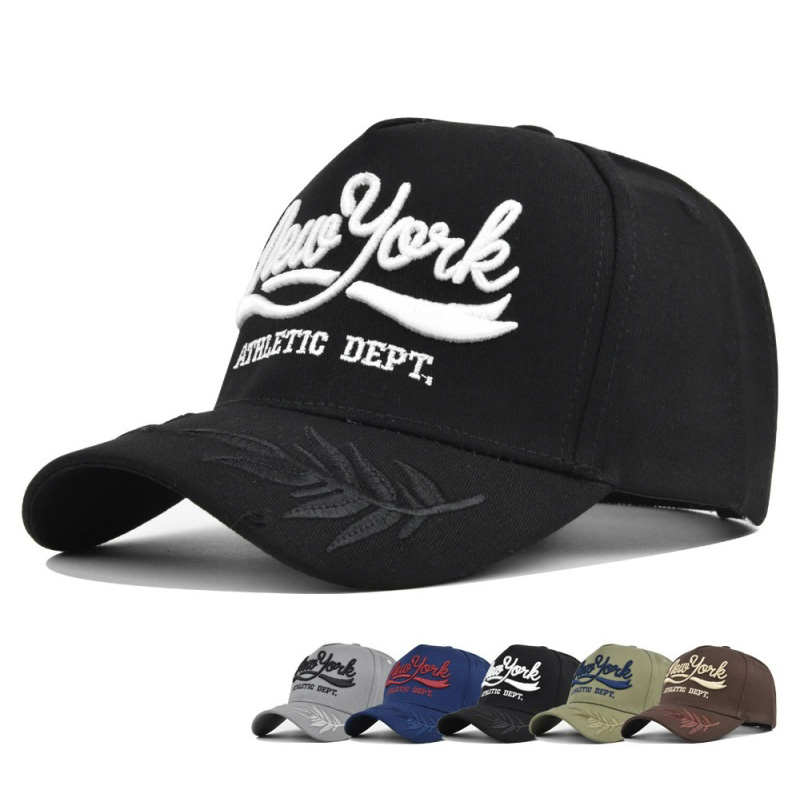 Embroidery York - Cappello in cotone ricamato New York