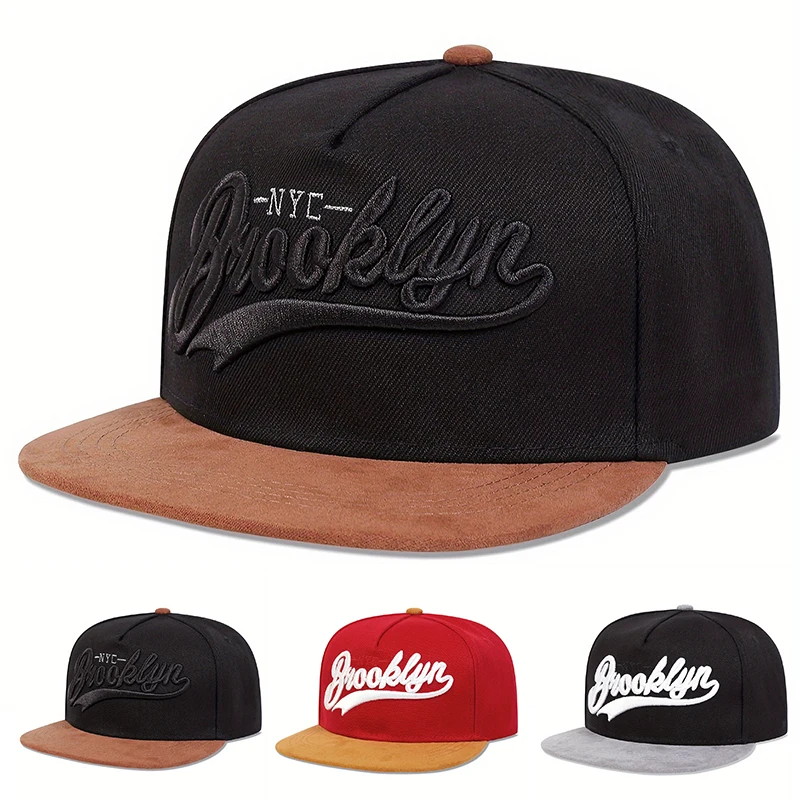 Embroidery Font - Cappelli Unisex BROOKLYN con Ricamo, Stile