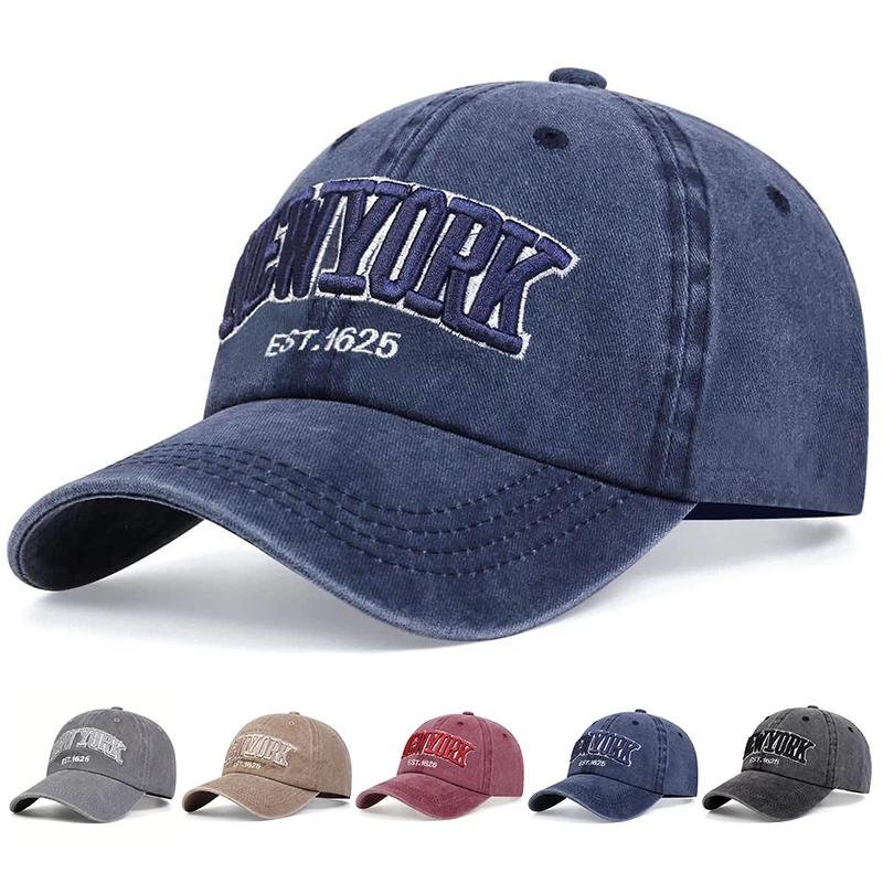 Embroidery York - Cappellini da baseball unisex con ricamo