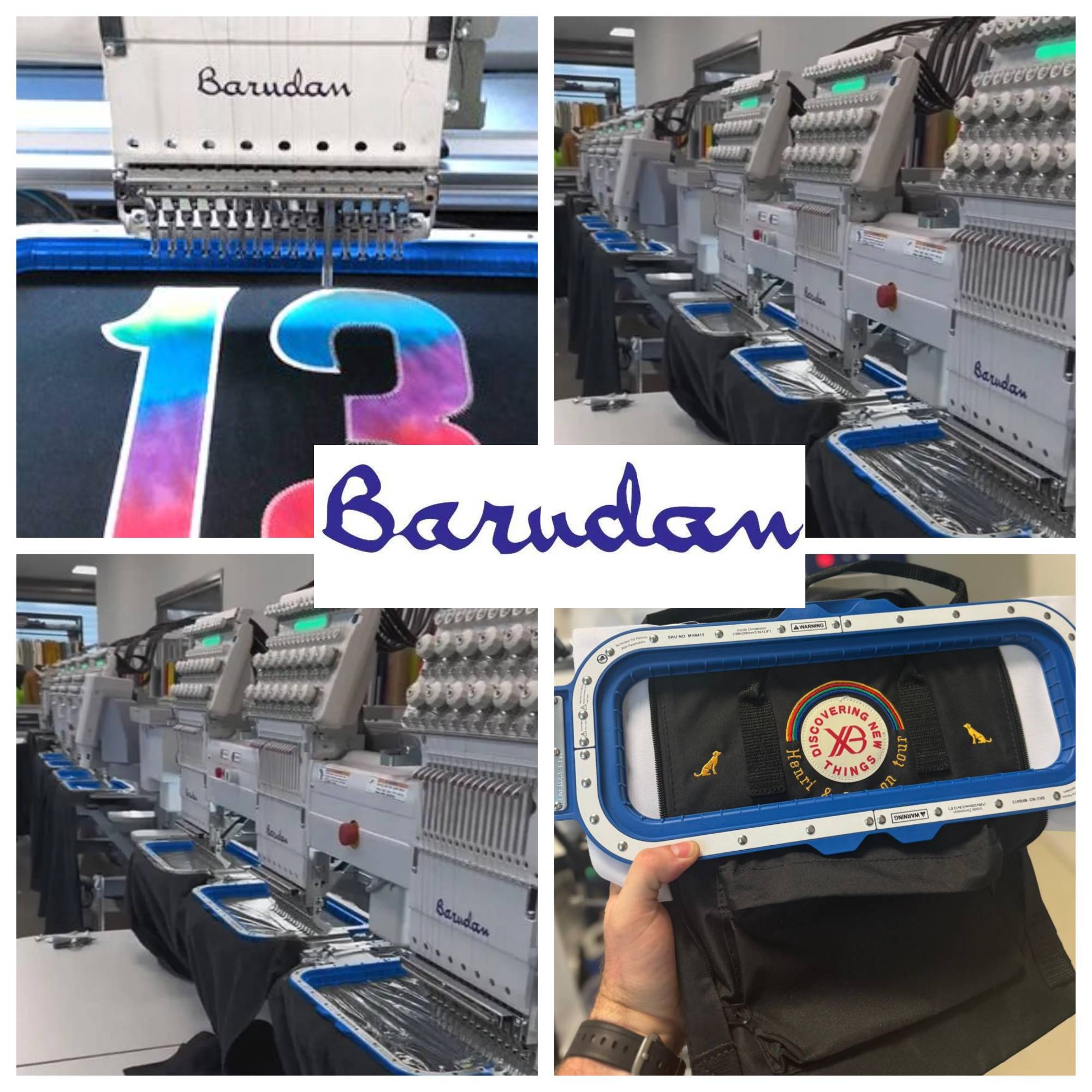 Embroidery Machine Barudan - Telaio Magnetico per Macchine da Ricamo
