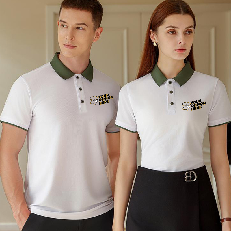 Embroidery Uniforms - Polo Color Block - Stampa logo
