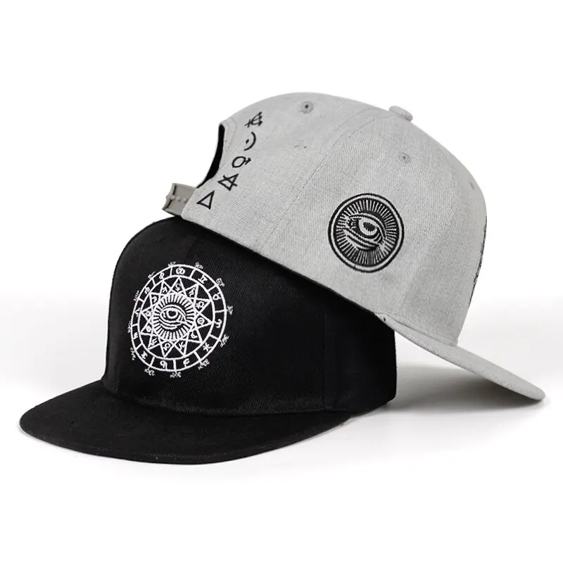 Embroidery Font - Cappelli Hip-hop Unisex con Ricamo di