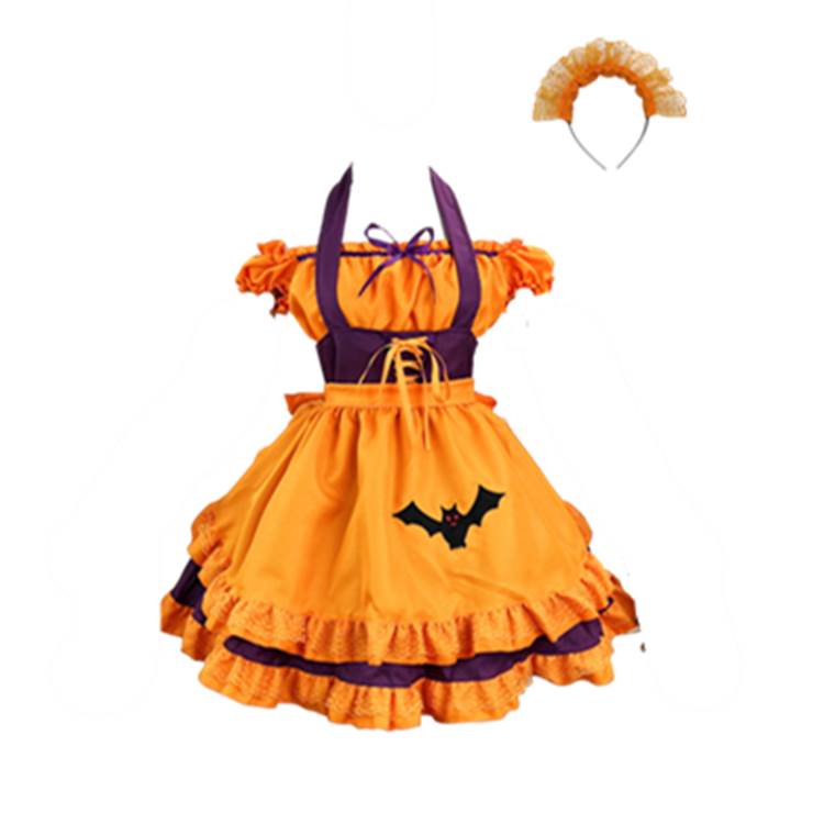 Embroidery Uniforms - Abito da cameriera Lolita in pizzo