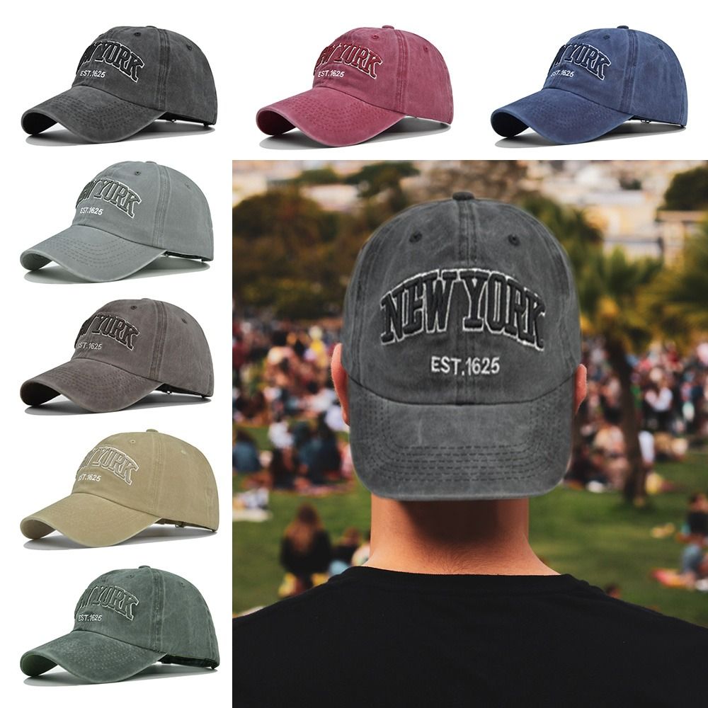 Embroidery York - Cappellino da Baseball con Ricamo 'New