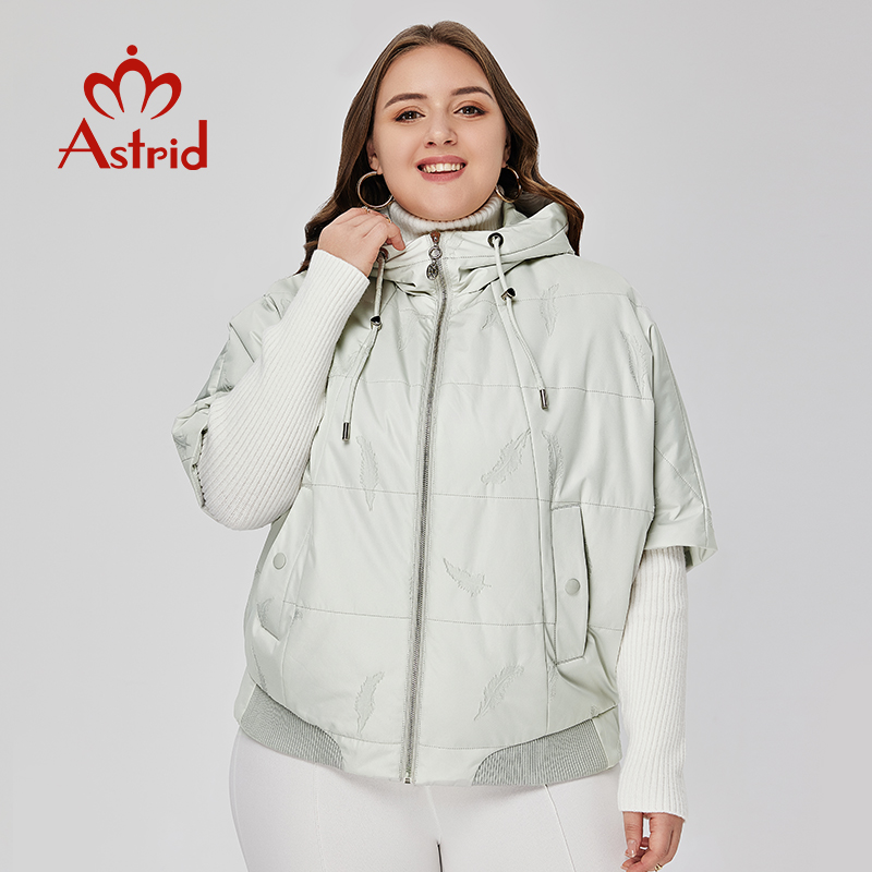 Embroidery Quilting - Astrid 2022 primavera donna parka Plus