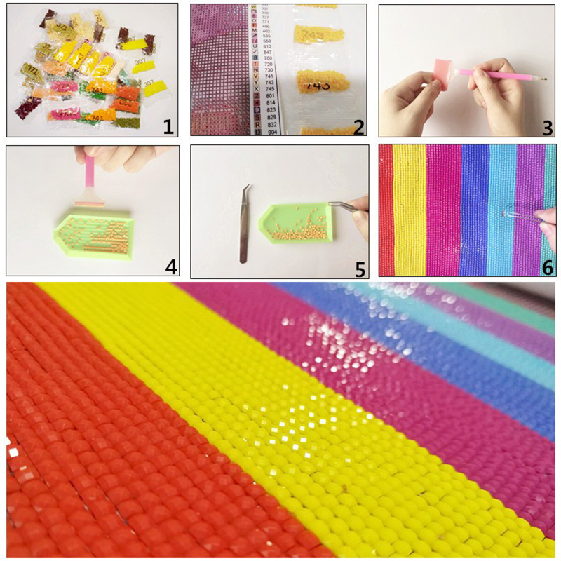 5D DIY diamante ricamo città N - Embroidery York recensione e prezzo