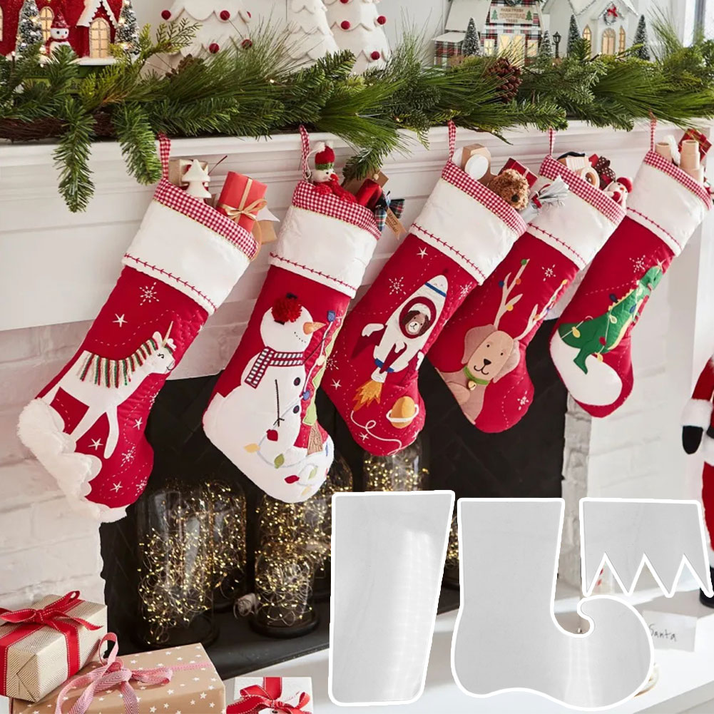 Modello personalizzato di calz - Embroidery Xmas Stocking recensione e prezzo