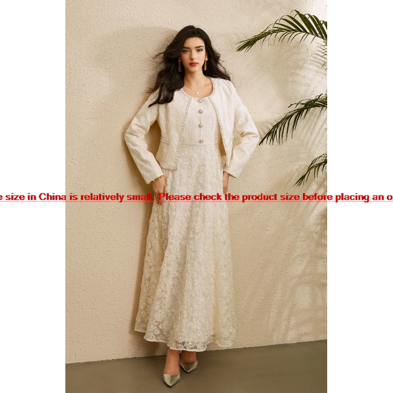 Set Elegante da Donna in Pizzo - Embroidery Jacket recensione e prezzo