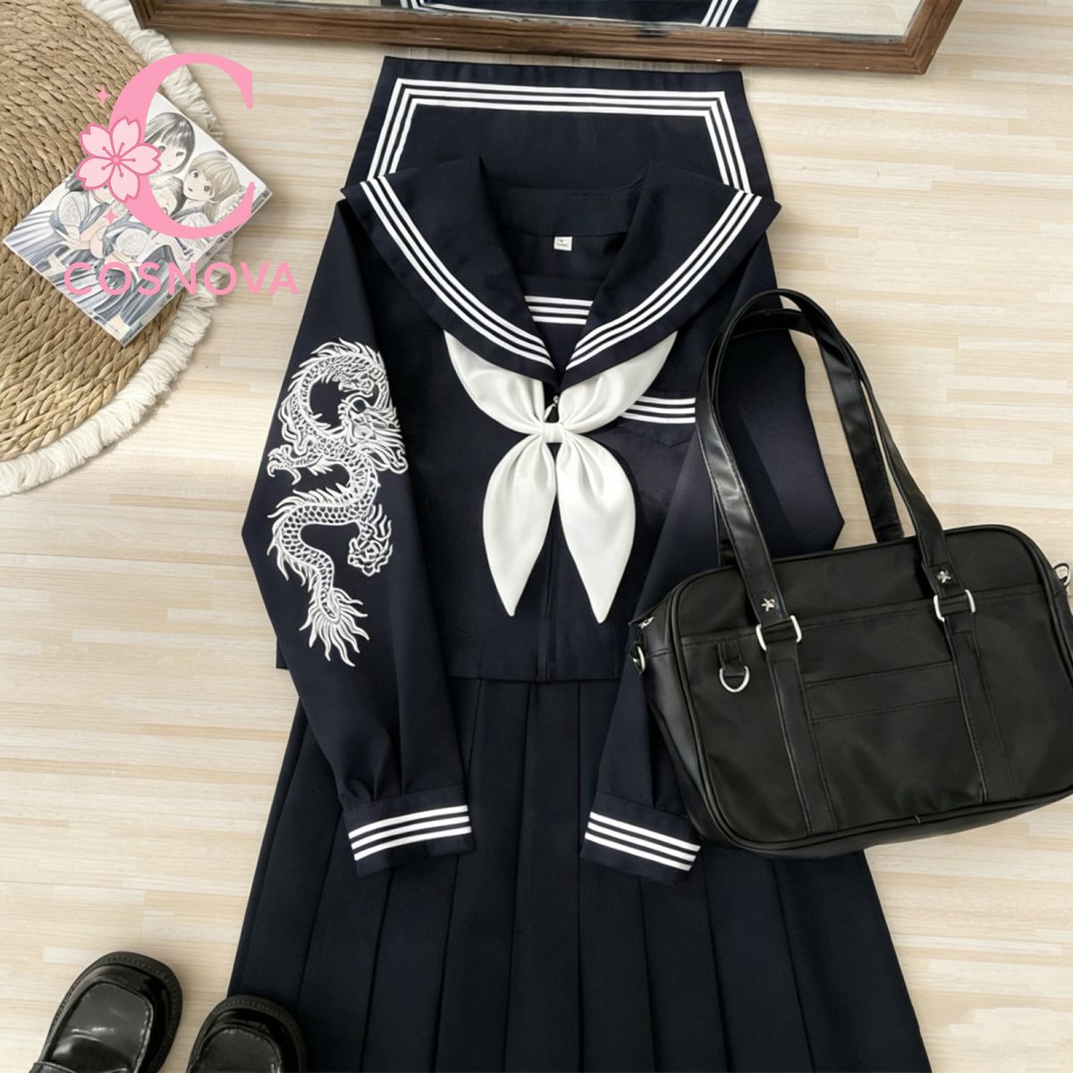 Completo Giapponese Punk Gotic - Embroidery Uniforms recensione e prezzo