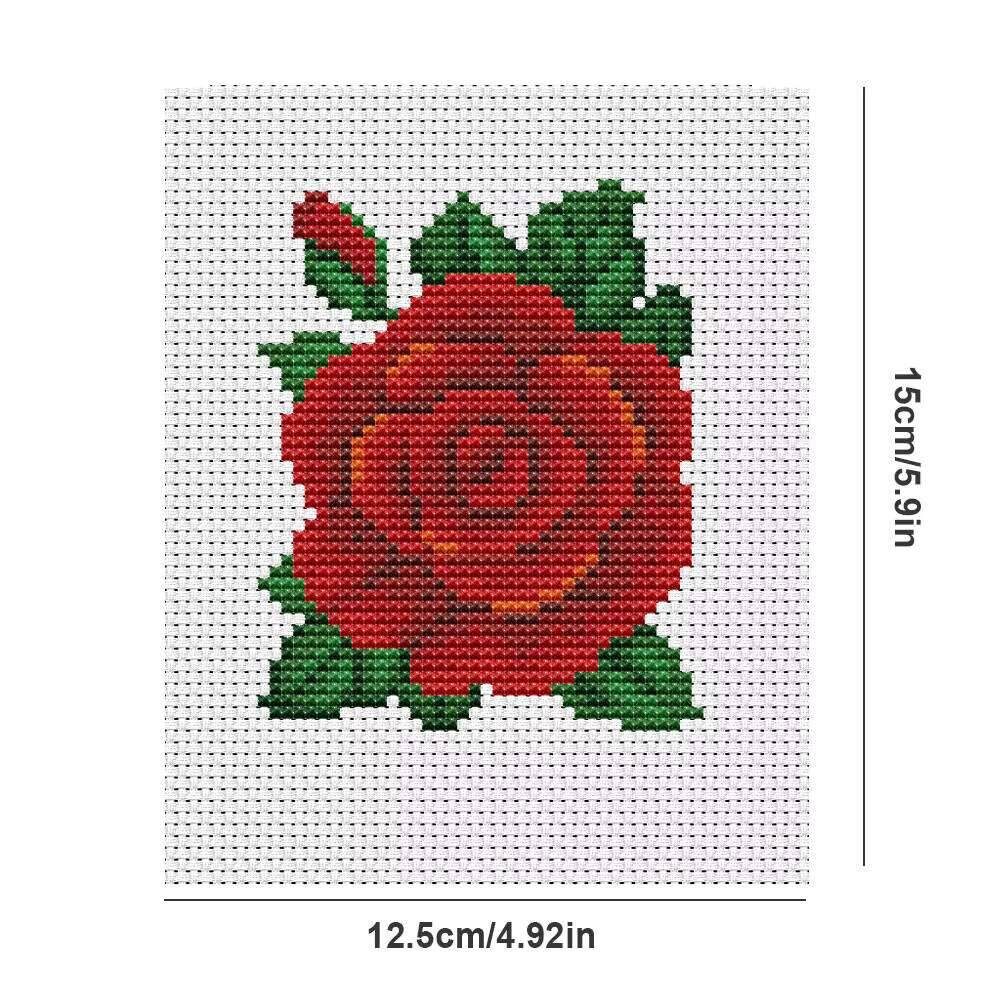 Huacan MINI Punto Croce Fiore  - Embroidery Rose Stitch recensione e prezzo