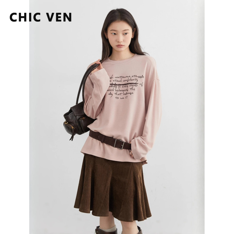 CHIC VEN Nuove donne a maniche - Embroidery Font recensione e prezzo