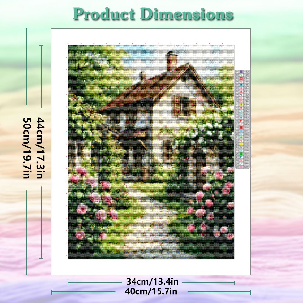 Nuovo Arrivo Kit Ricamo Punto  - Embroidery Rose Stitch recensione e prezzo