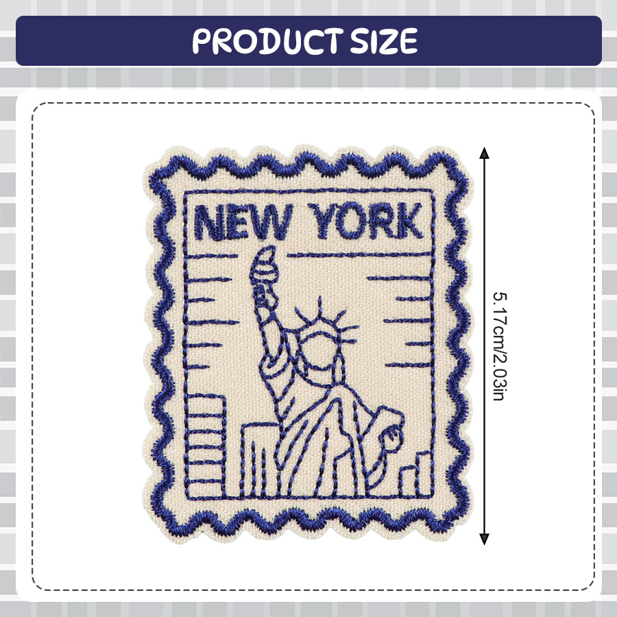 1 Pezzo Patch in Tessuto Ricam - Embroidery York recensione e prezzo