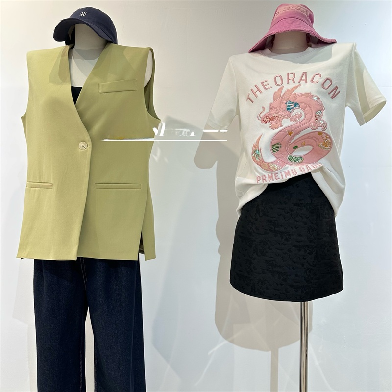 Nuova T-shirt Estiva da Donna  - Embroidery Cotton Shirt recensione e prezzo