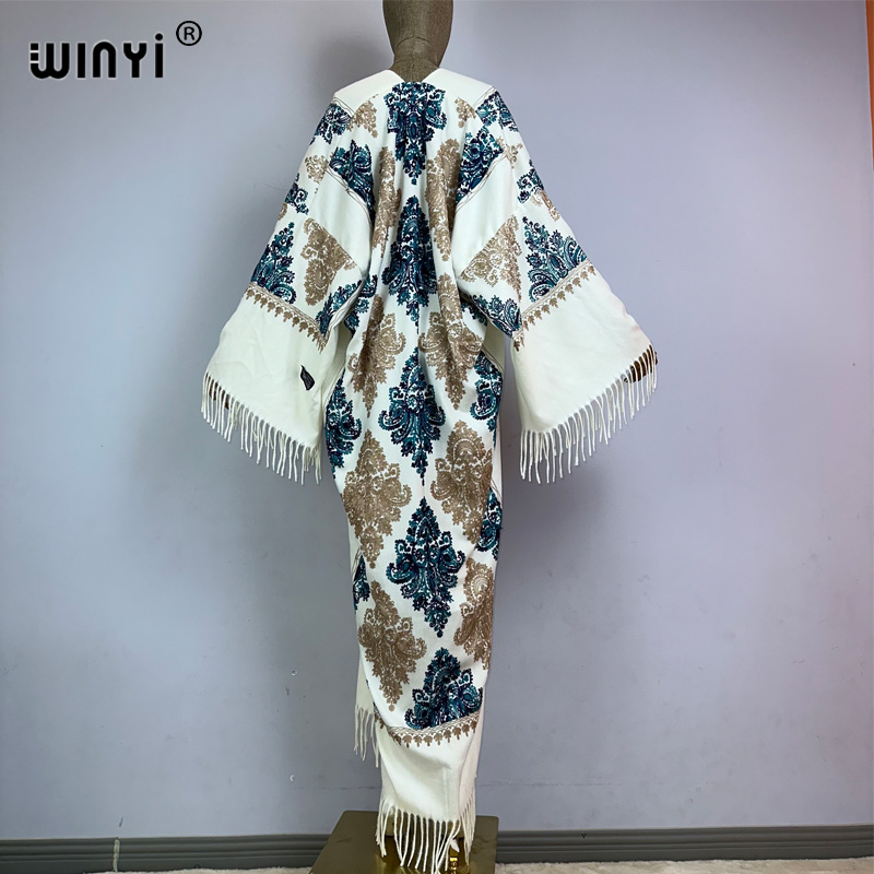 WINYI Donne di Inverno nappa P - Embroidery Pashmina recensione e prezzo
