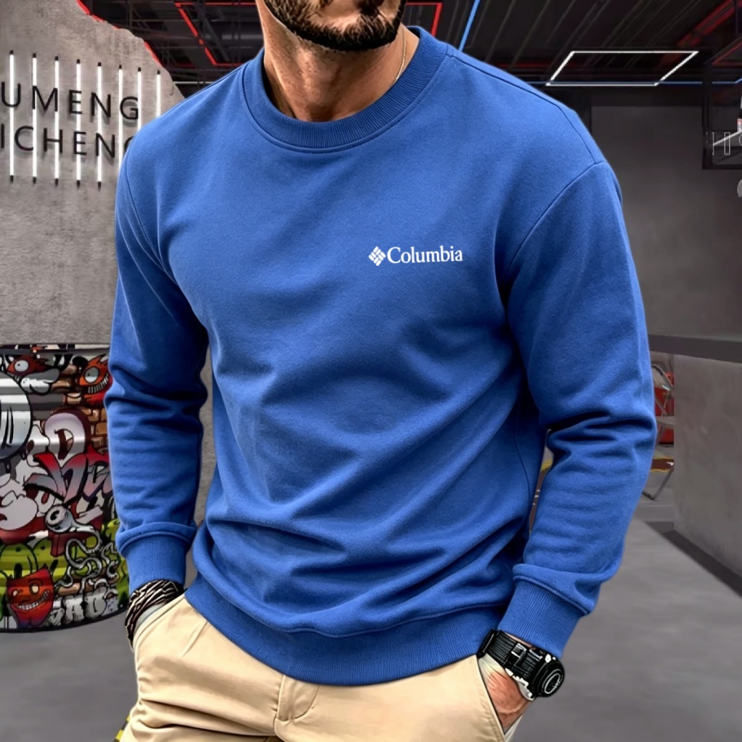 Polo a maniche lunghe da uomo  - Embroidery Cotton Shirt recensione e prezzo