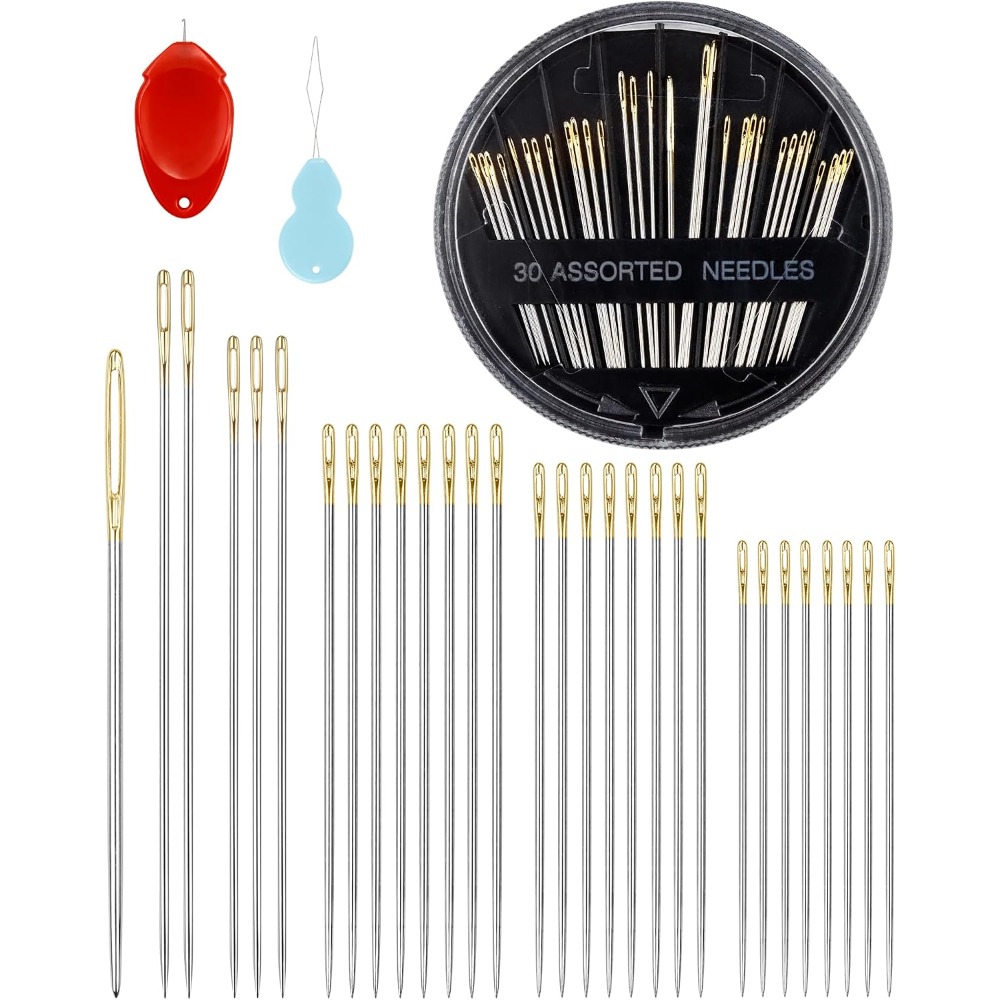 Set di 30 Aghi da Cucito in Ac - Embroidery Quilting recensione e prezzo