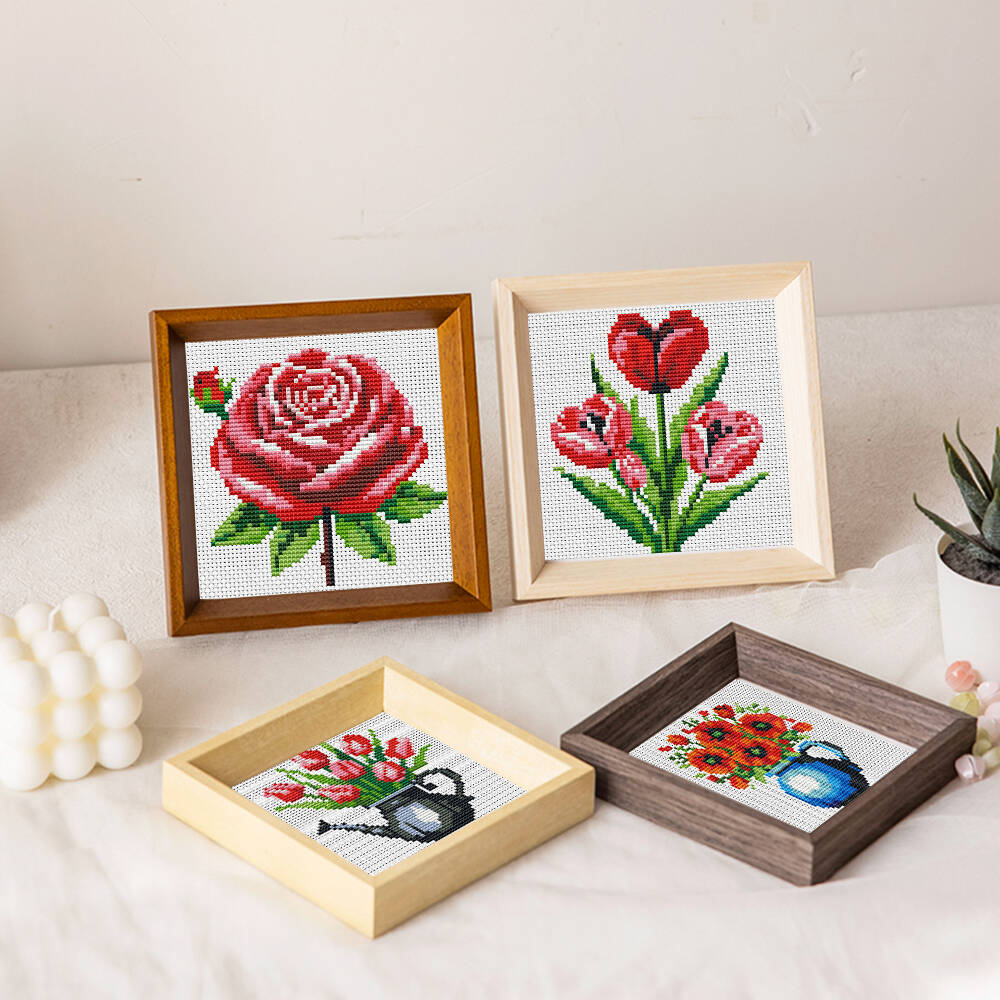 Evershine Set di 8 Mini Vasi c - Embroidery Rose Stitch recensione e prezzo