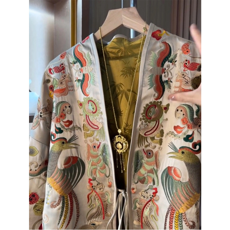 Nuovo Cardigan Kimono in Stile - Embroidery Jacket recensione e prezzo