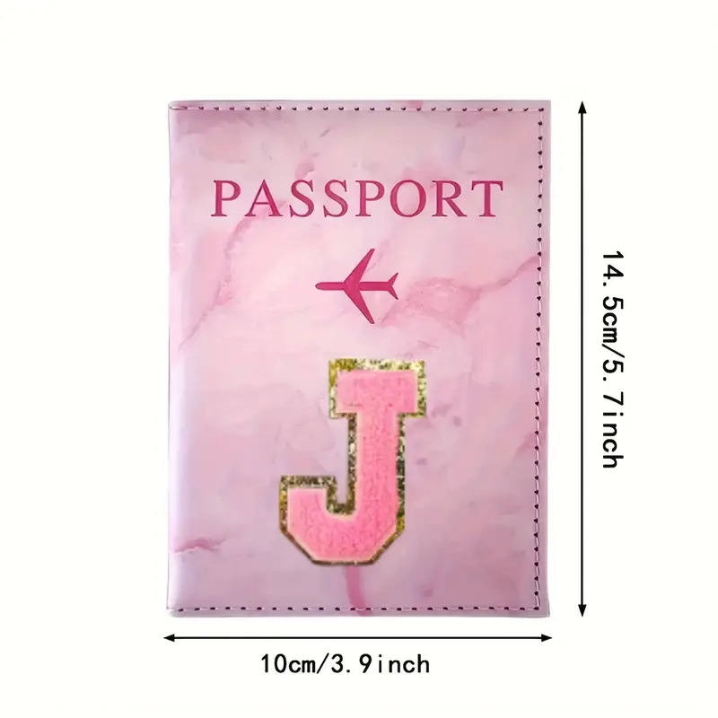 Porta Passaporto in Pelle PU R - Embroidery Font recensione e prezzo