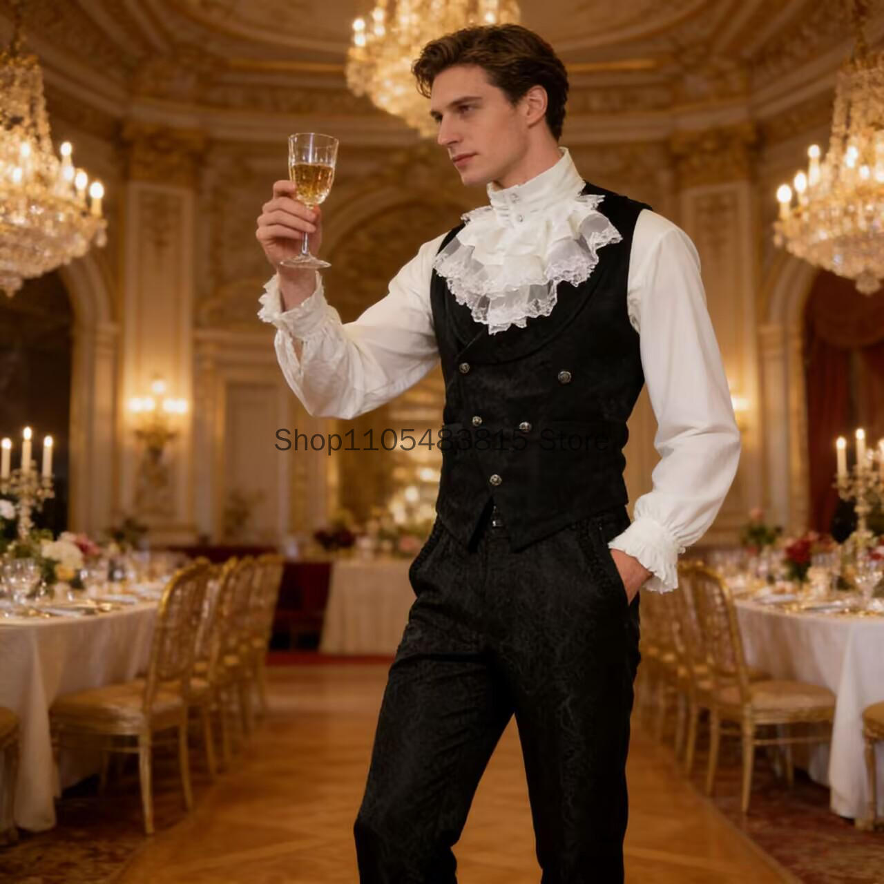 Gilet Nobile da Uomo Medievale - Embroidery Jacket recensione e prezzo