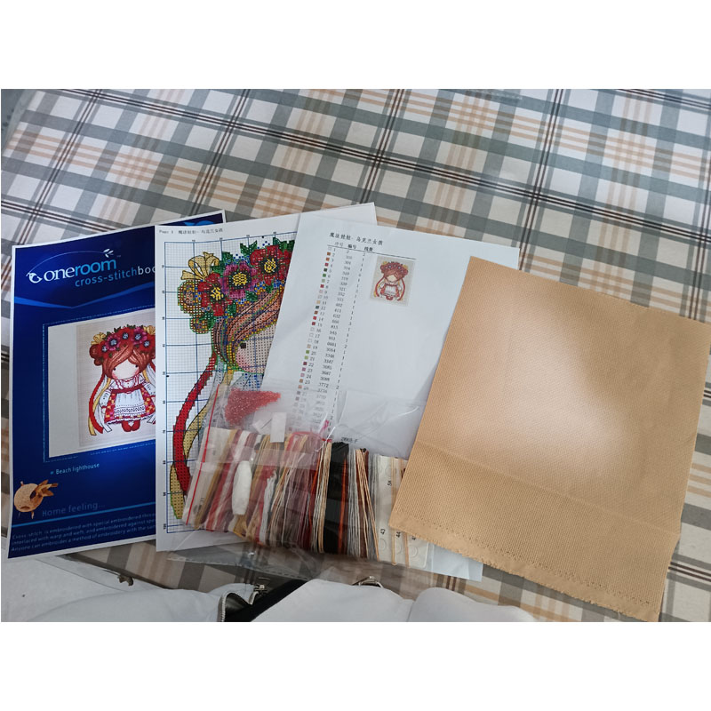 Set punto croce rosa serie Dfe - Embroidery Rose Stitch recensione e prezzo