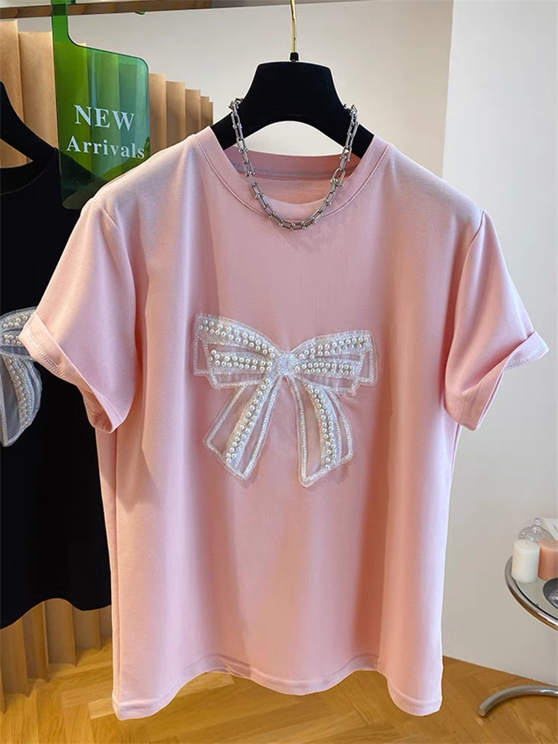   T-shirt a maniche corte con  - Embroidery Cotton Shirt recensione e prezzo