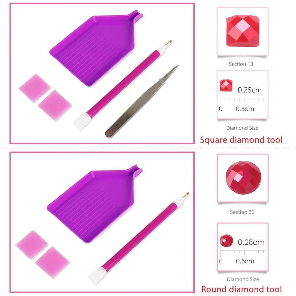 Evershine pittura diamante fai - Embroidery Rose Stitch recensione e prezzo