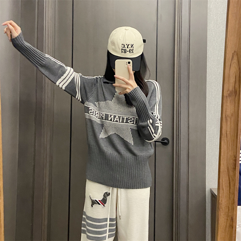 Maglione da donna in maglia co - Embroidery Font recensione e prezzo