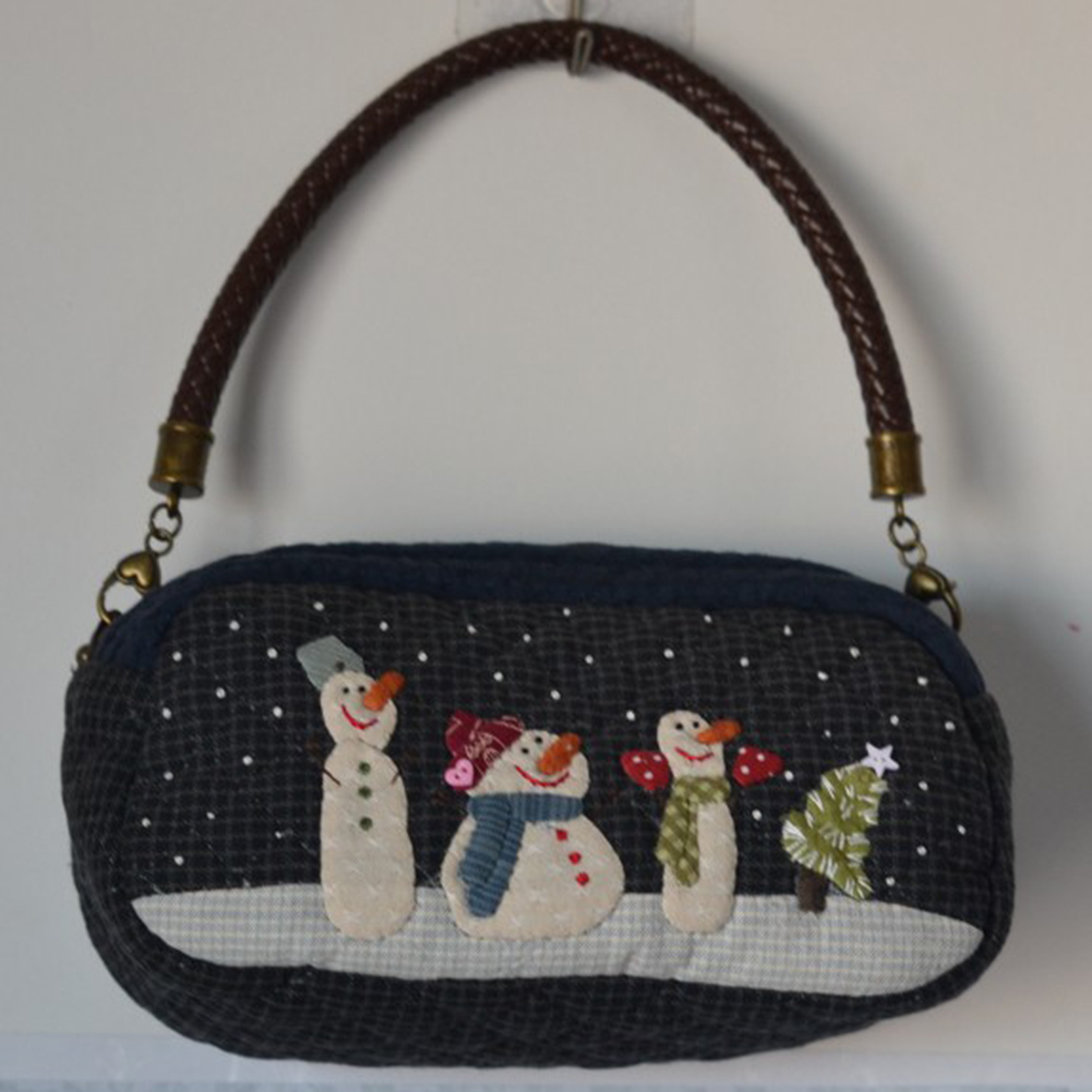 Borsa a tracolla da neve fai-d - Embroidery Xmas Stocking recensione e prezzo