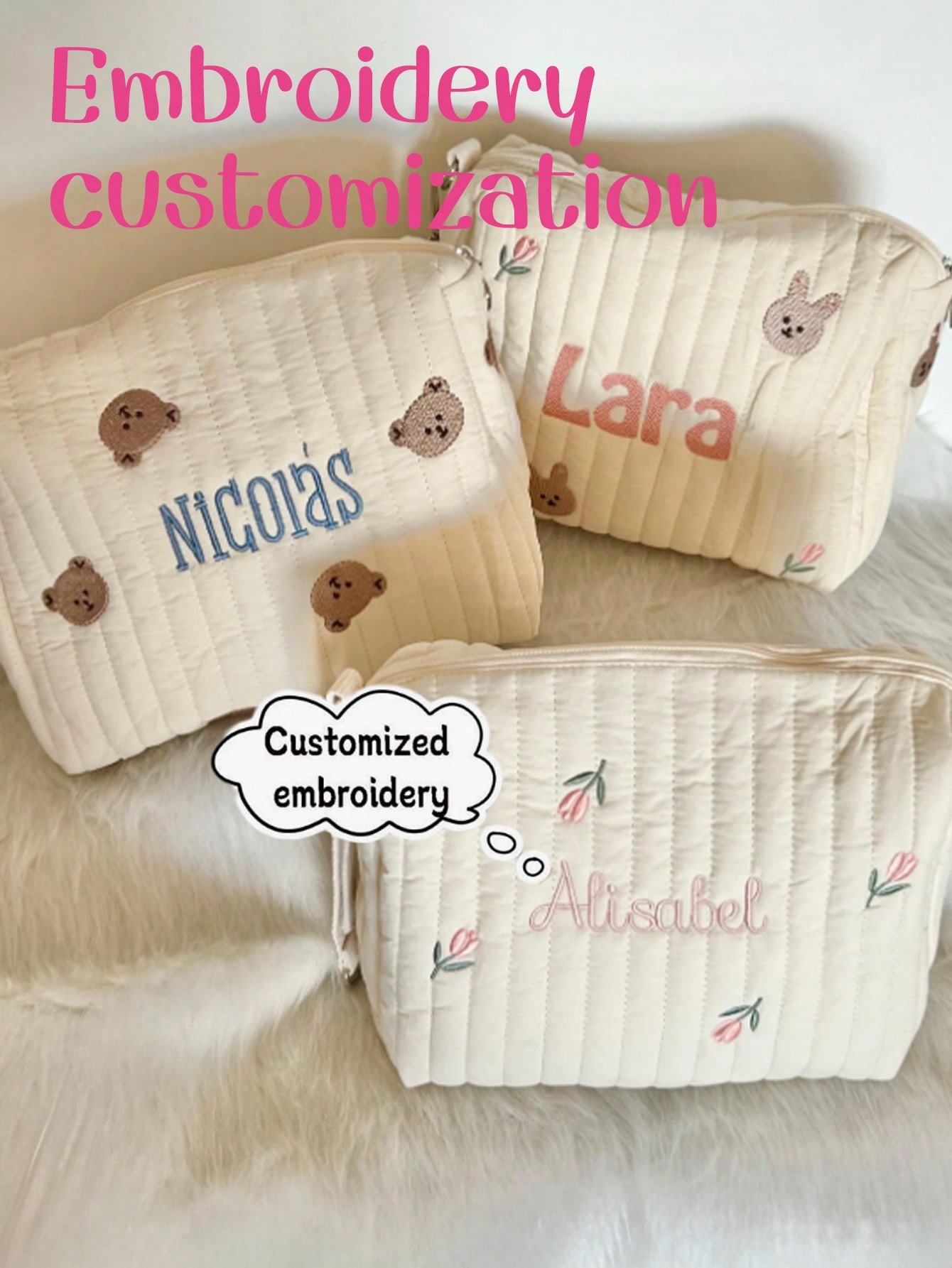 Borsa per pannolini con ricamo - Embroidery Quilting recensione e prezzo