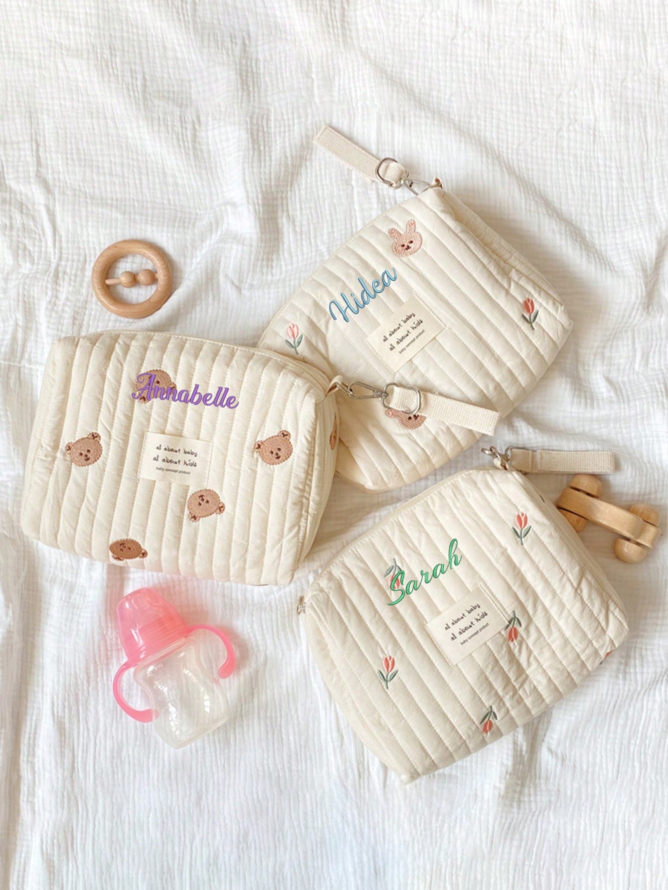 Borsa per pannolini con ricamo - Embroidery Quilting recensione e prezzo